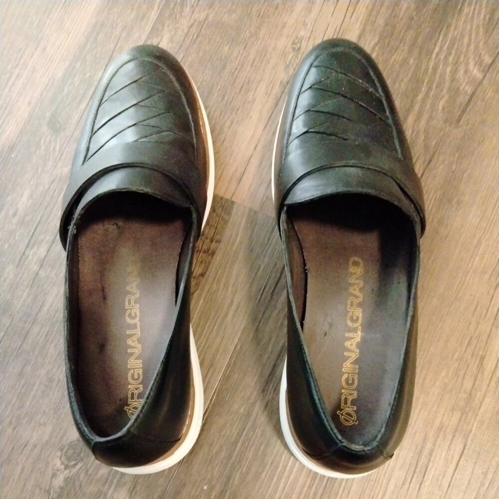 Cole Haan Women's Black OriginalGrand Loafers Size 6.5